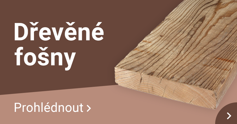 Banner - Dřevěné Fošny