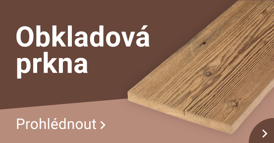 Banner - Obkladová  prkna