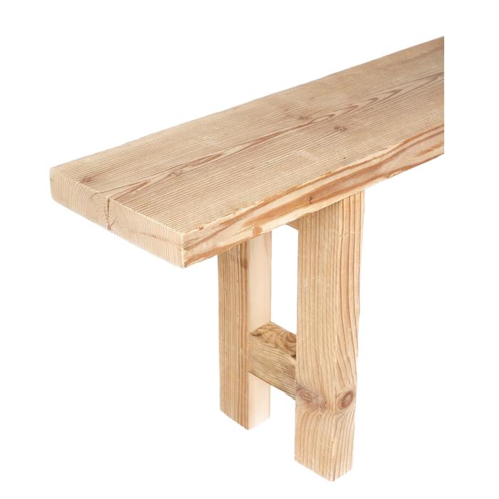 Dřevěná masivní lavička ze starého dřeva