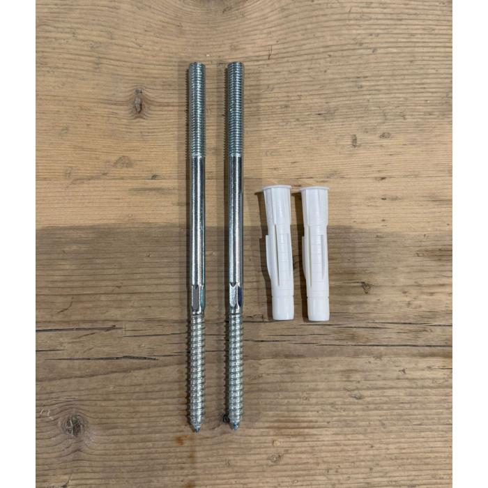 Rovná nástěnná police z masivního dřeva